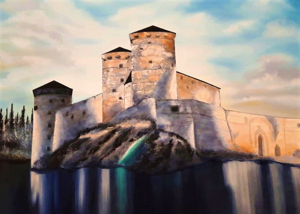 10016 Olavinlinna Castle - Finland - JoWellArt