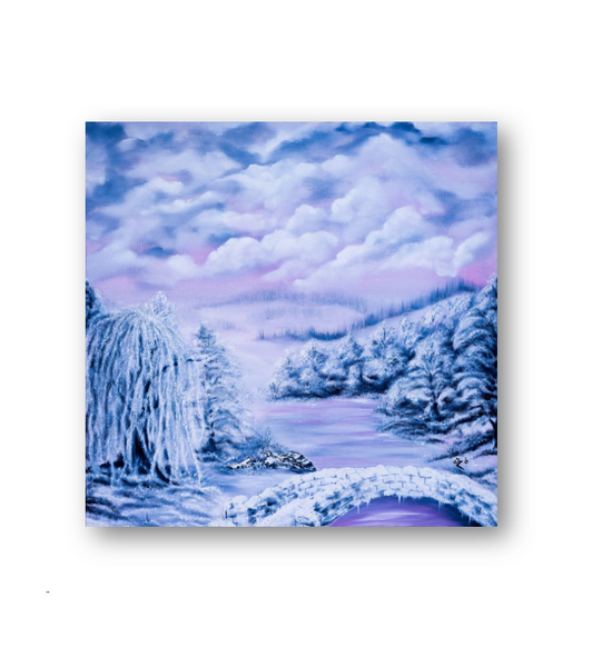 10013 Frozen Bridge - JoWellArt