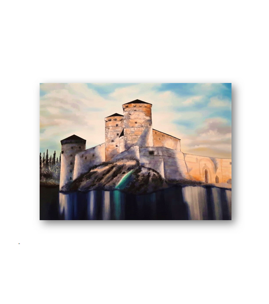 10016 Olavinlinna Castle - Finland - JoWellArt